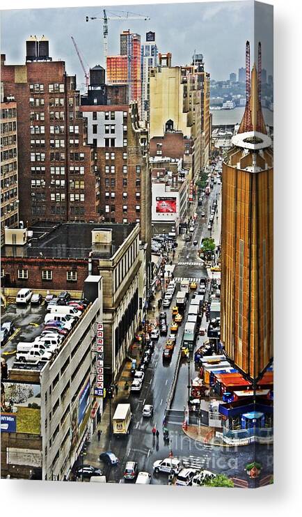 Park Canvas Print featuring the photograph Park N Lock #2 by Lilliana Mendez