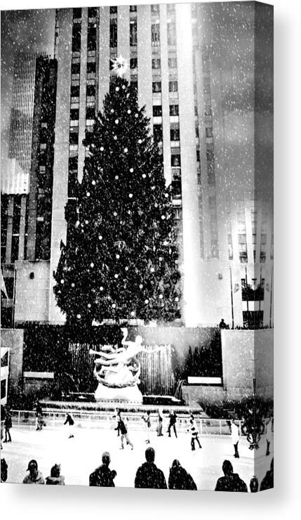 Landscape Canvas Print featuring the photograph Christmasing With You by Diana Angstadt