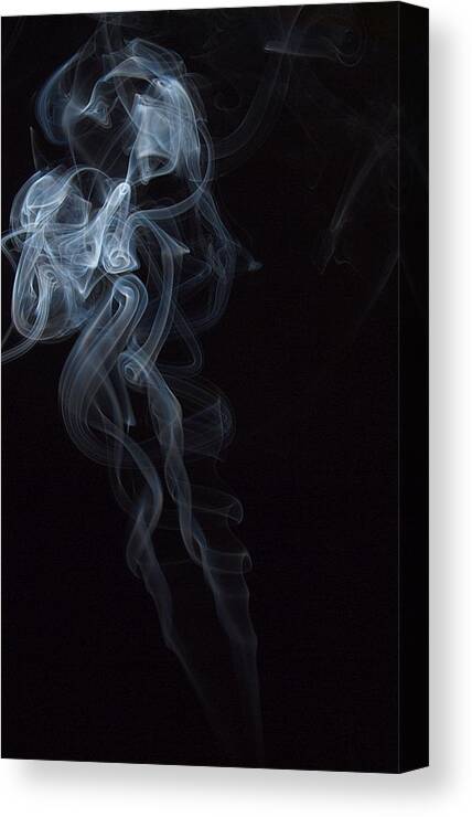 Smoke Canvas Print featuring the photograph The Lovers by HW Kateley