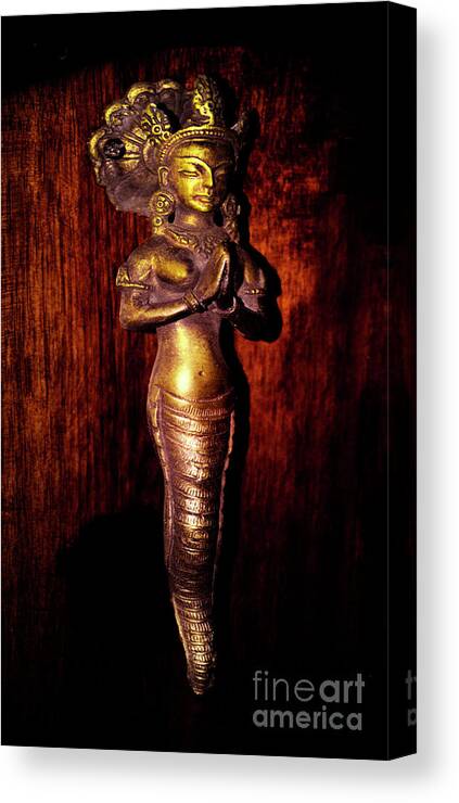 Door Canvas Print featuring the photograph I Dream Of Genie by Al Bourassa