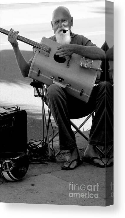 Suitcase Canvas Print featuring the photograph Suitcase Jam by Jennifer Camp