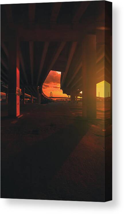 Broiler Canvas Print featuring the photograph Broiler by Peter Hull