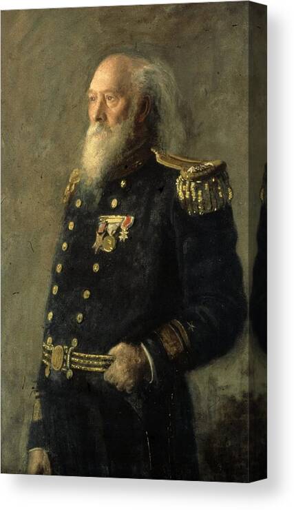 Thomas Eakins - Portrait of Rear Admiral George Wallace Melville Canvas  Print