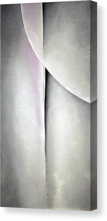 Line And Curve Canvas Print featuring the photograph O'Keeffe's Line And Curve by Cora Wandel