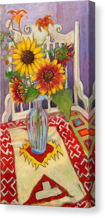 Primary Colors Canvas Print featuring the painting St011 by Paul Emory