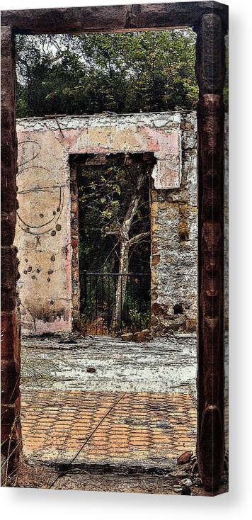 Doorways Canvas Print featuring the photograph Untitled by Daniele Smith