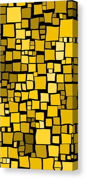 Squares Canvas Print featuring the digital art Everywhere Square 23 by Chris Butler