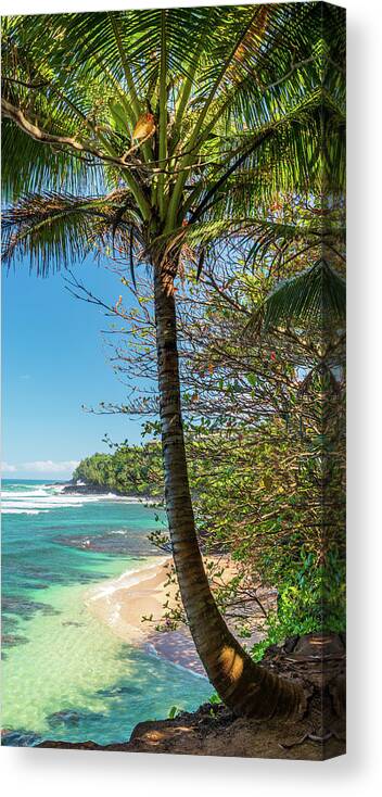 Kauai Canvas Print featuring the photograph A Peak At Paradise by Slow Fuse Photography