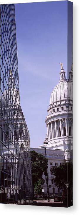 Photography Canvas Print featuring the photograph Low Angle View Of A Government #1 by Panoramic Images