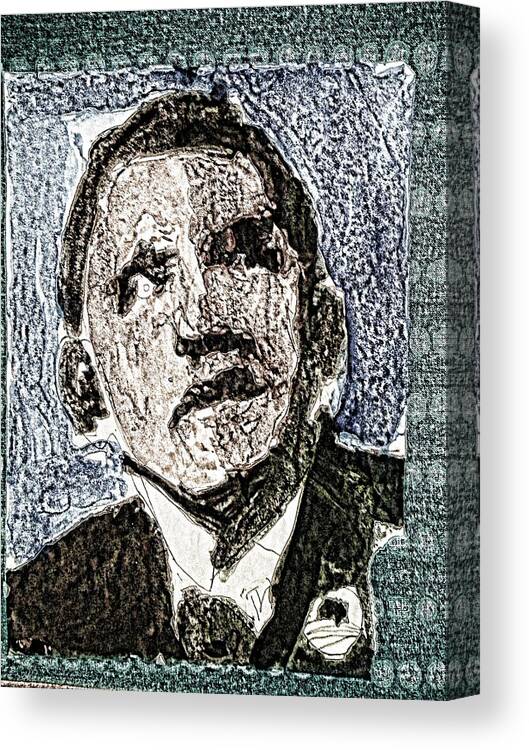 Obama Canvas Print featuring the photograph Obama #1 by Robert Rhoads