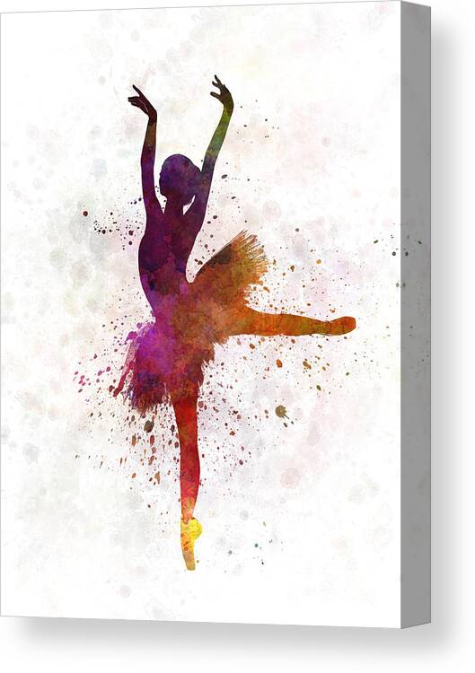 8 X 6 Acrylic on stretched canvas Ballet dancer Original Art