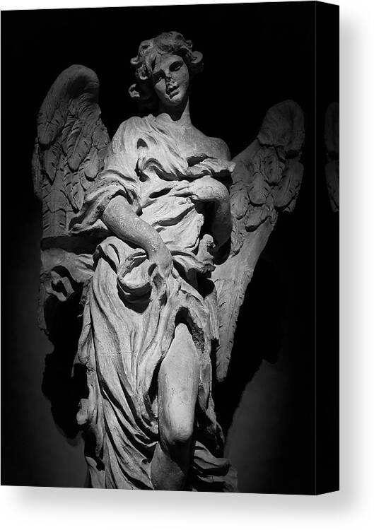 2013. Canvas Print featuring the photograph Fallen Angels #3 by Jouko Lehto