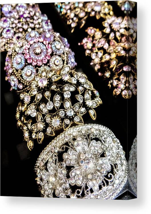 Bling Canvas Print featuring the photograph All That Glitters by Caitlyn Grasso