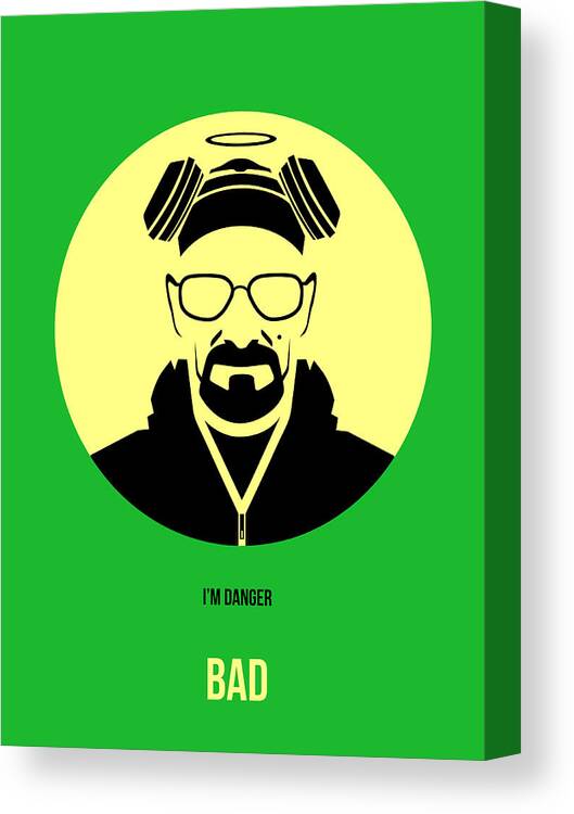 Breaking Bad Canvas Print featuring the painting Breaking Bad Poster 3 by Naxart Studio
