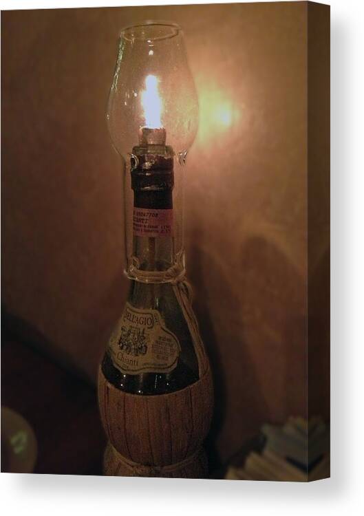 Candle Canvas Print featuring the photograph Candlelight by Jackson Pearson