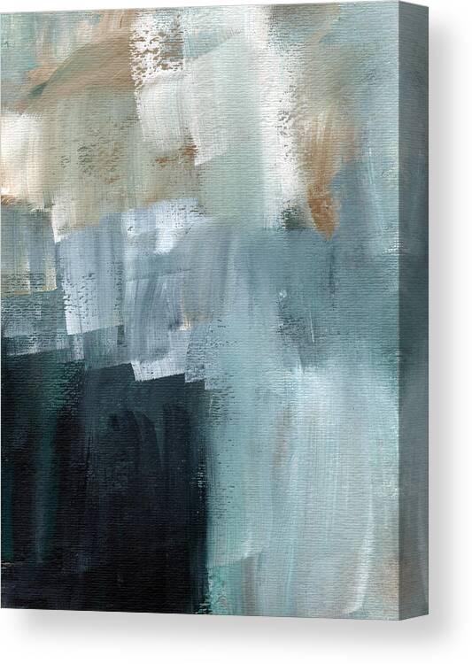 Abstract Art Canvas Print featuring the painting Days Like This - Abstract Painting by Linda Woods