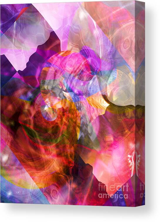 Hotel Art Canvas Print featuring the digital art Dreaming by Margie Chapman