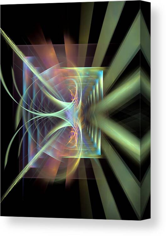 Holiday Canvas Print featuring the digital art Erichthonius-Panel-RightBB by Bill Campitelle