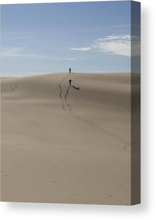 Dunes Canvas Print featuring the photograph Far Away in the Sand by Tara Lynn