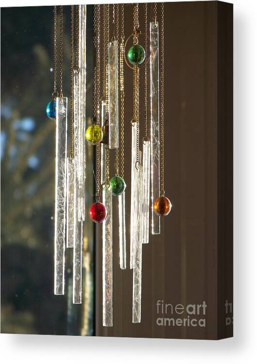 Glass Canvas Print featuring the photograph Finding My Marbles by Jackie Mueller-Jones
