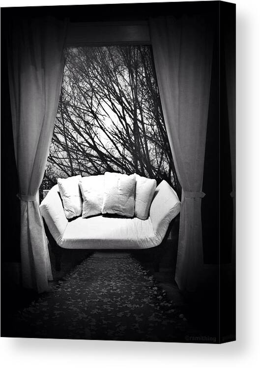 Photomontage Canvas Print featuring the photograph Indifference by Richard Smith