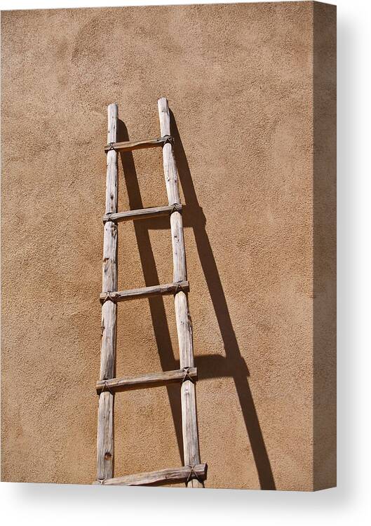 Ladder Canvas Print featuring the photograph Ladder by James Granberry