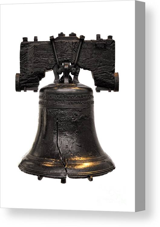 Philadelphia Canvas Print featuring the photograph Liberty Bell by Olivier Le Queinec