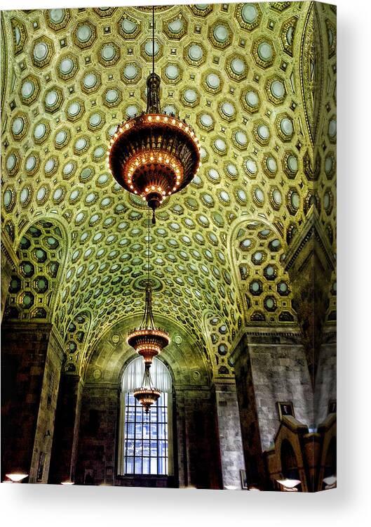 Toronto Canvas Print featuring the photograph Look Up by Nicky Jameson