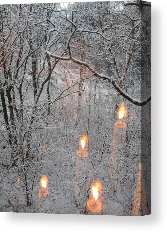  Romantic Canvas Print featuring the photograph Magical Prospect by Rosita Larsson