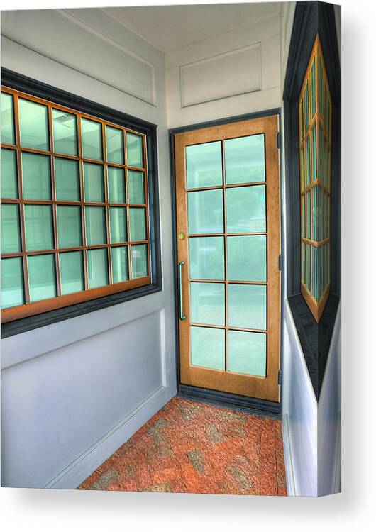 Photography Canvas Print featuring the photograph One Way Out by Paul Wear