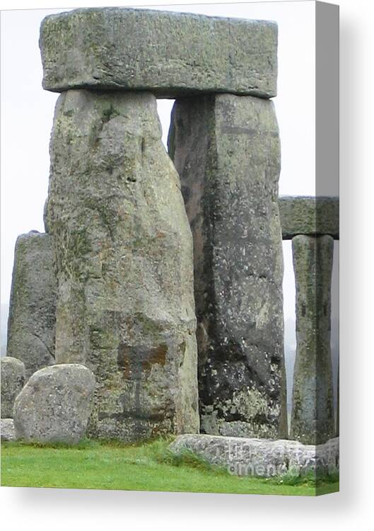 Stonehenge Canvas Print featuring the photograph Pi by Denise Railey