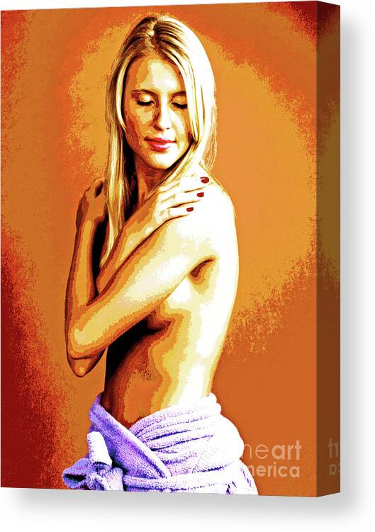 Larry Canvas Print featuring the photograph Spa Warmth-2 by Larry Oskin