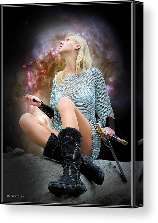 Fantasy Canvas Print featuring the photograph Star Struck by Jon Volden