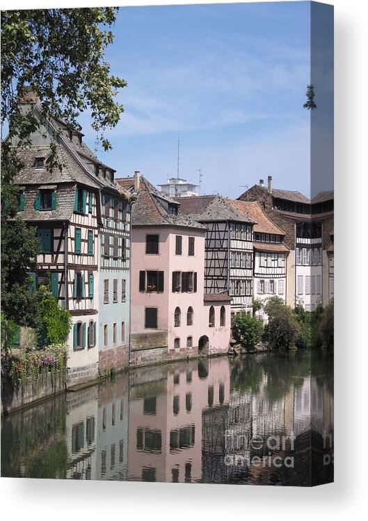 Old Canvas Print featuring the photograph Strasbourg France 3 by Amanda Mohler