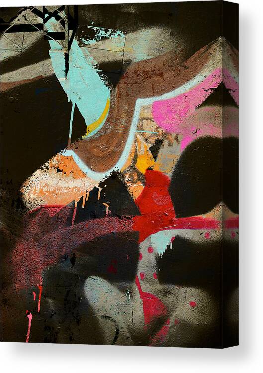 Abstract Art Canvas Print featuring the photograph Stroke Of Dawn by J C