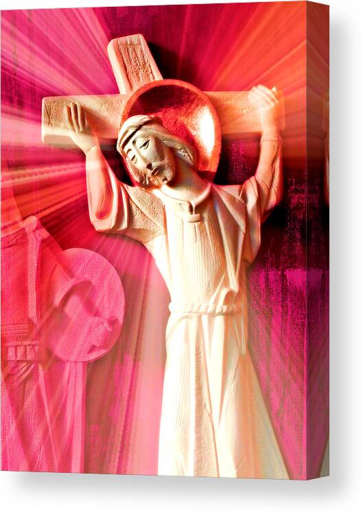 Christ Canvas Print featuring the photograph The Passion of Christ III by Aurelio Zucco
