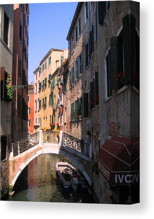 Venice Canvas Print featuring the photograph Venice by Dany Lison
