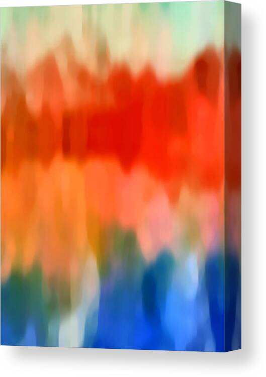 Watercolor Canvas Print featuring the painting Watercolor 5 by Amy Vangsgard