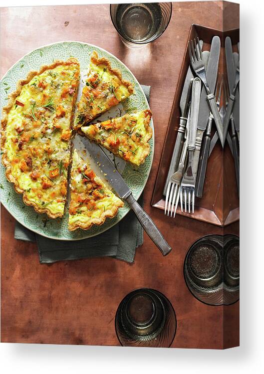 Spoon Canvas Print featuring the photograph Wtcn Sweet Potatoes by Iain Bagwell