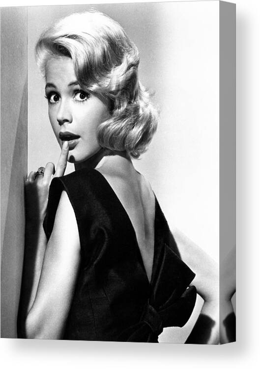 1960s Fashion Canvas Print featuring the photograph If A Man Answers, Sandra Dee, 1962 #1 by Everett