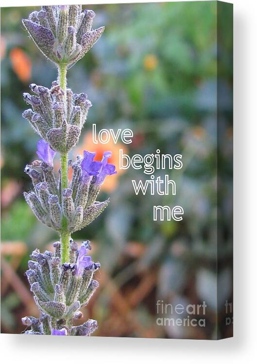 Flower Canvas Print featuring the photograph Philosophy #1 by Holy Hands