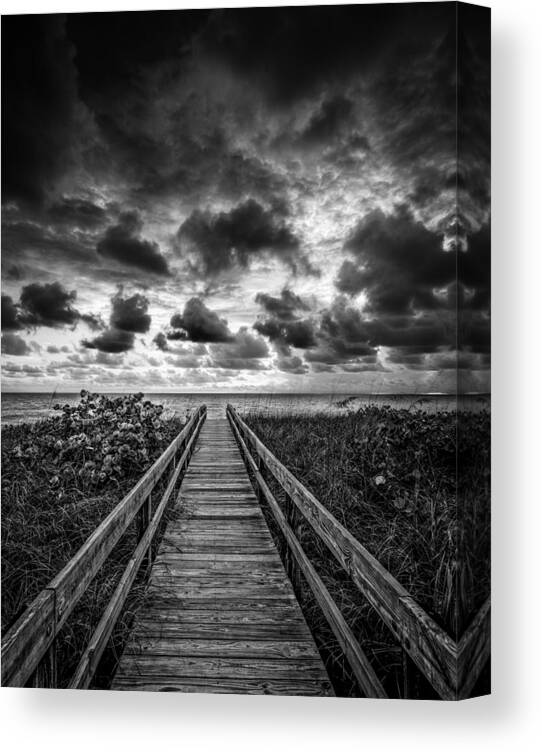 Boardwalk Canvas Print featuring the photograph Walkway To Tomorrow #1 by Nick Shirghio