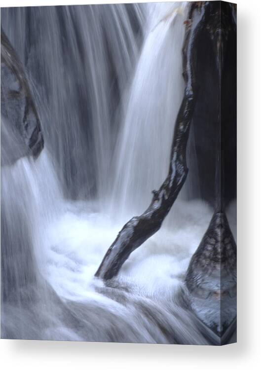 Water Canvas Print featuring the photograph Fall1 by Wim Haverkamp