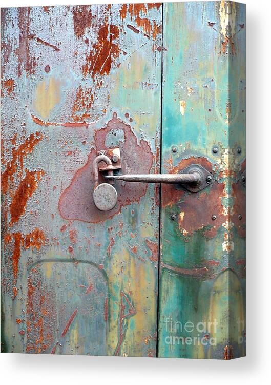 Ford Canvas Print featuring the photograph Lock of Ages by Jim Simak