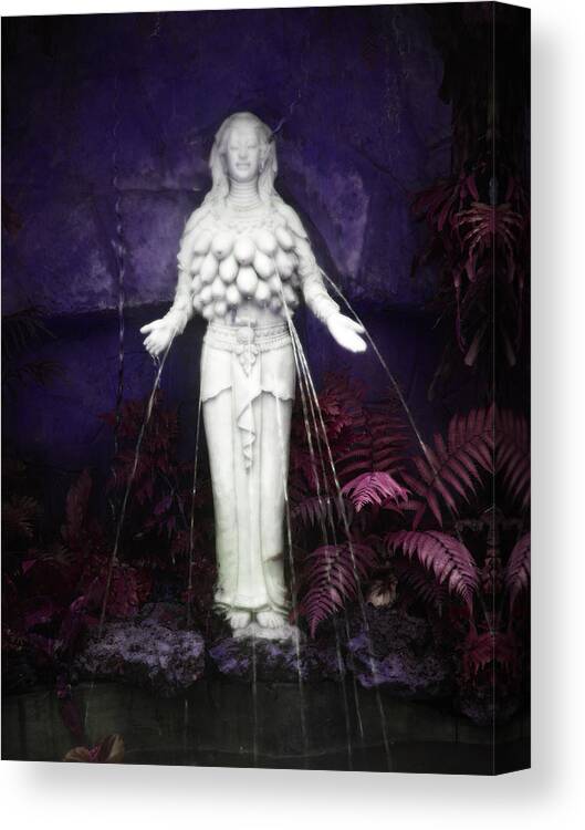 Matriarch Canvas Print featuring the photograph Matriarch by Manik Designs
