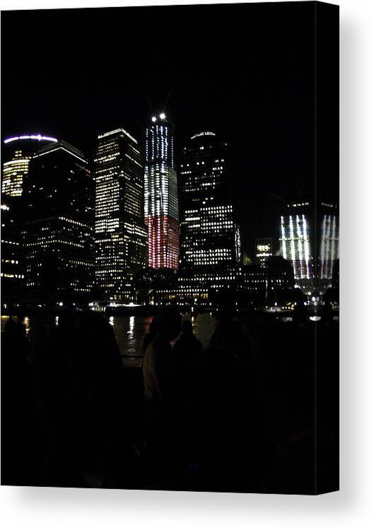 New York City Canvas Print featuring the photograph New York City Freedom Tower by Paul Plaine