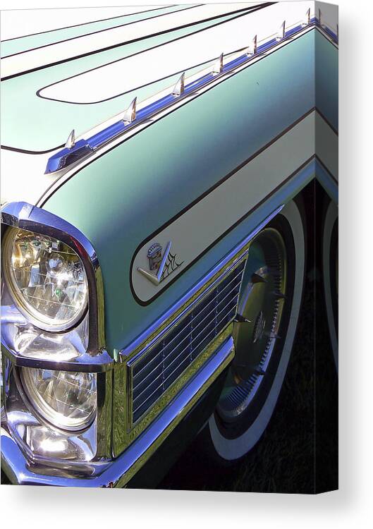 Cadillac Canvas Print featuring the photograph Peoples Choice by Pamela Patch