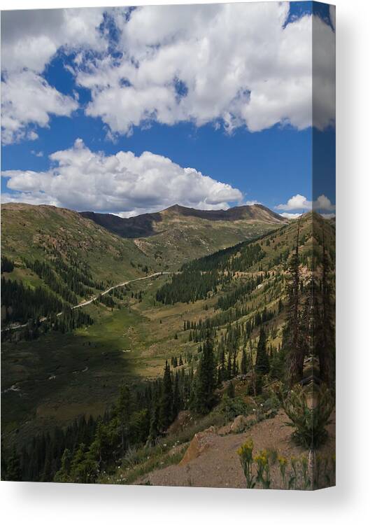 Valley Canvas Print featuring the photograph Rocky Mountain High by Andreas Hohl