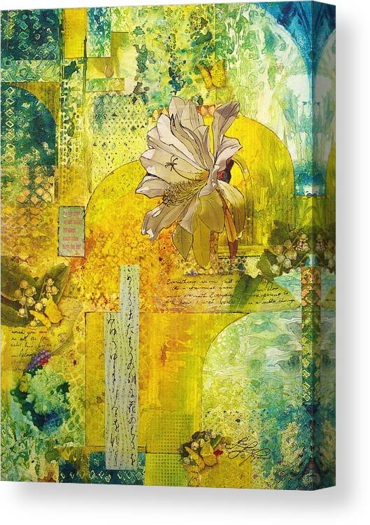  Canvas Print featuring the painting Shades of Summer by Lynn Lawson Pajunen