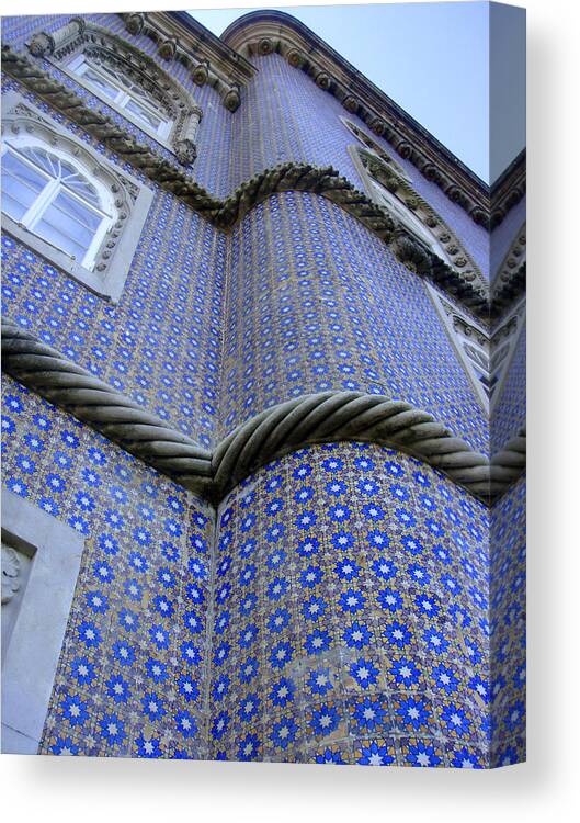 Tiles Canvas Print featuring the photograph Tiling Up by Roberto Alamino